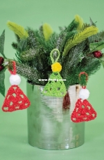 Lincraft - A698 Crochet Christmas Ornaments - Free
