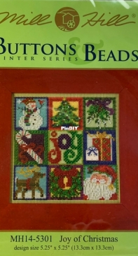 Mill Hill Button & Beads Winter Series 14-5301 Joy of Christmas
