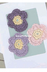 Kreinik - Nazaninn S. Fard - Pansies Greeting Card - Free