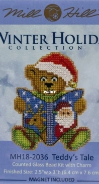 Mill HIll MH18-2036 Winter Holiday Collection - Teddys Tale