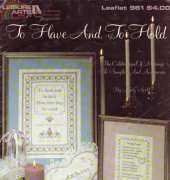 Leisure Arts 961 - To Have and To Hold