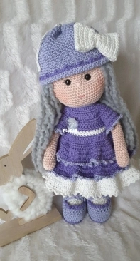 Jenny Dolls Crochet - Adrienne Verstraten - Easter Cal Marieke - Ostern CAL Marieke - German