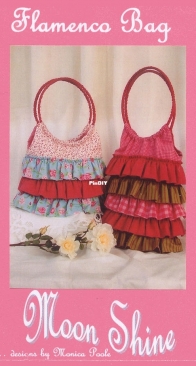 Moon Shine- The Flamenco Bag by Monica Poole