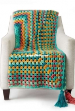 The Crochet Crowd - Michael Sellick - Granny Rectangle Crochet Afghan -  Free