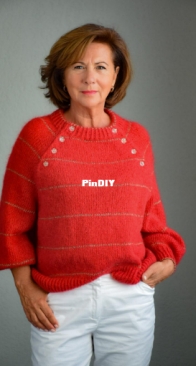 Charlize Jumper by Elen Zusman - Russian