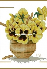 Lanarte PN-0164071 Yellow Flowers by Marjolein Bastin XSD + PCS