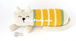 Elisas Crochet - Elisa Sartori  - Arturo the Sleepy Cat - Free