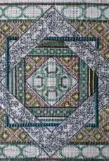Green lace mandala VI