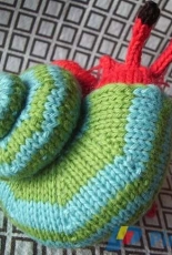 Hermit Crab by Hansi Singh / hansigurumi-Knitting the Peculiar