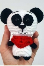 Leithygurumi - Cute Little Panda - English and Turkish - Free
