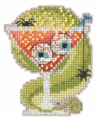 Mill Hill -  Autumn Harvest Collection MH18-2223 Eyeball Martini XSD