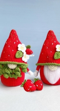 Happy Dolls Handmade - Lucy Magic Pattern - Julia /Kate - Negovorina - Strawberry Gnome