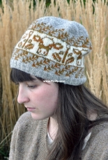 Marigold the Cow Beanie by Caroline Vogl-Free