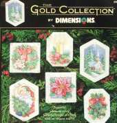 Dimensions - The Gold Collection 8660 Christmas Keepsake Ornaments