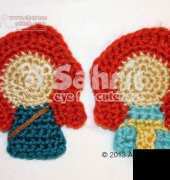 Sahrit - Sahrit Freud Weinstein - Merida Warrior and Princess Applique