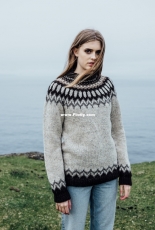 Troyggja Við Mynstur Sweater by Tóra Joensen-English,Danish-Free