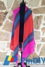 Santa Fe Spring Shawl by Benjamin Matthews