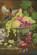 Zolotoe Runo GN-013 - Vase With Fruit