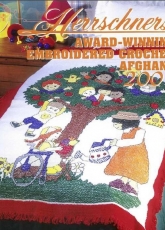2001-Herrschners-342055 Award Winning Embroidered  Afghans