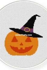 Daily Cross Stitch - Jack O Lantern