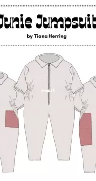 Junie Jumpsuit by Tiana Herring