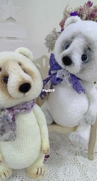 MiracleStorePatterns - Natalia Zrozhevskaya - Bear Lavender