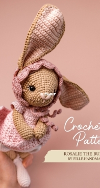 Fille Handmade - Wioletta/Wiola - Rosalie the bunny