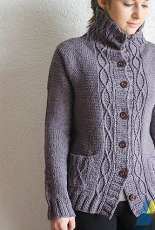 Tatie cardigan by Nadia Crétin-Léchenne - NCL Knits