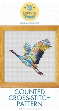 Awesome Pattern Studio - C302 - Mandala Crane