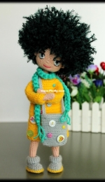 KnittedToysNatalia - Natasha Kirichenko - Crochet Doll Frosya