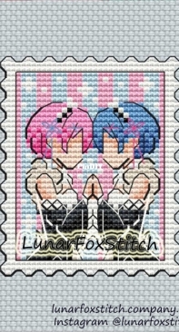Lunar Fox Stitch - Rem and Ram