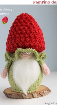 Pam Pino Design - Nazeli Mkrtchyan-Tadevosyan - Raspberry Gnome