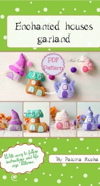 Noia Land - Enchanted Houses Garland by Paloma Rocha