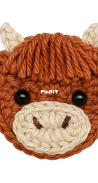 Wetfish Designs - Highland Cow Face