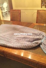 Multi Colored Mermaid Blanket