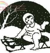 Artecy Cross Stitch - Snow Girl