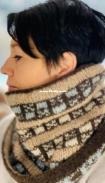 Cowl Una by Andrea Brauneis-German-Free