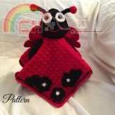 Lisa Kingsley Designs - Lisa Kingsley - Lady bug lovey blanket