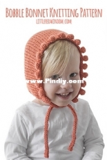 Baby Bobble Bonnet - Cassandra May