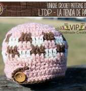 Crochet Patchwork Button Flap by Paloma Perez