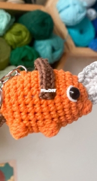 Eweknitss - Angela Biglete - Mini Pochita