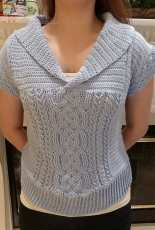 Noelle Stiles - Aran Cable Adult Sweater - Free