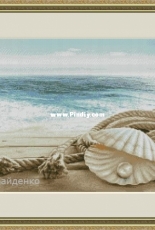 Shell on the Shore by Inna Baydenko / Baidenko Инна Байденко