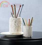 Valley Yarns-576-Knit Lace Jar Covers by Kirsten Hipsky-Free