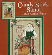 Sue Hillis L234 Candy Stick Santa