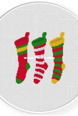 Daily Cross Stitch - Christmas Stockings