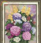 Zolotoe Runo - LTS-030  Bunch of hydrangeas