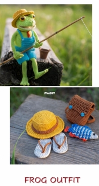 AniAmi Crochet - Annie Komarova / Margo - Frog Outfit