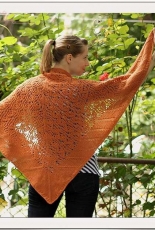 Cosecha Bandit Shawl by Jocelyn Tunney