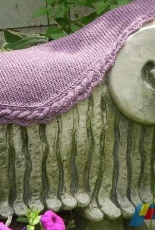 Twirly Wrap by Corinne Fourcade/  Corinnes Knits-Free